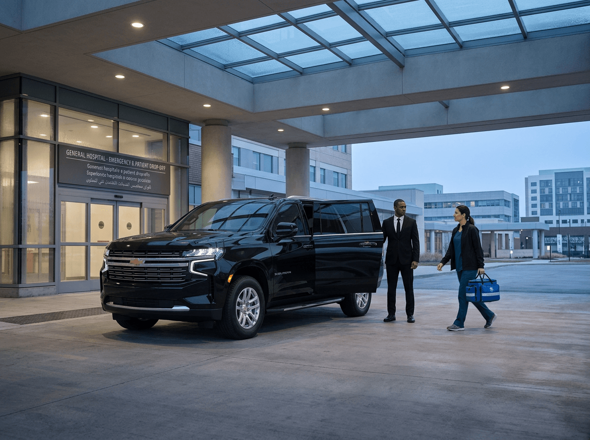 Medical and transplant team transportation